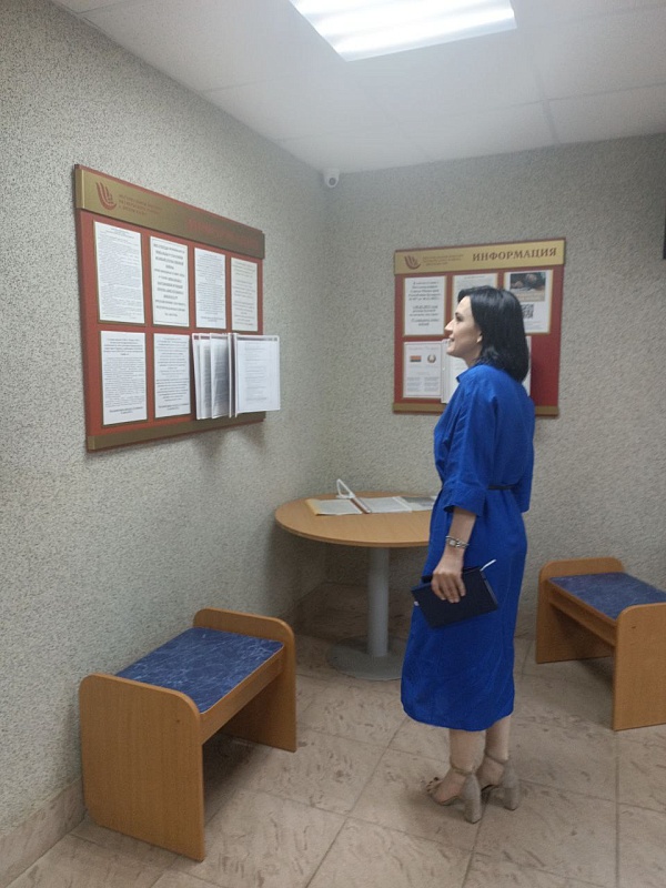 Татьяна Лисок посетила нотариальные конторы Витебской и Гомельской областей