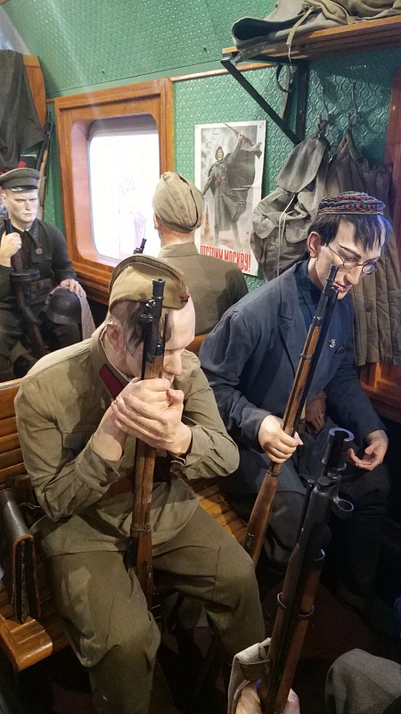 Уникальный передвижной музей «Поезд Победы» сделал остановку в Гомеле 