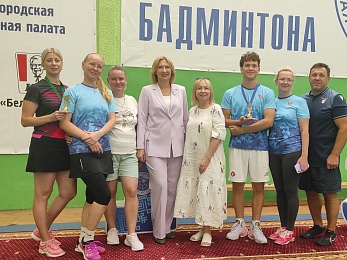 В Минске прошел Открытый турнир по бадминтону среди юристов