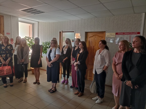 Посещение Государственного архива Гомельской области