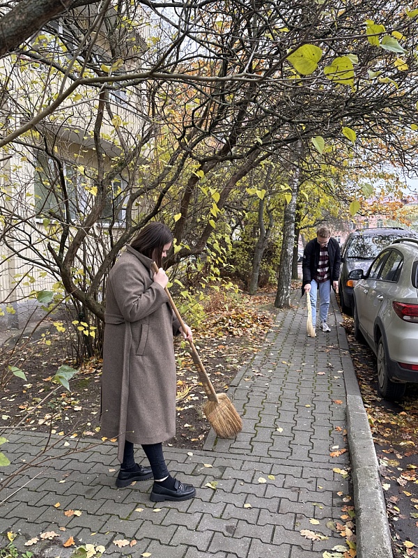 Субботник в столице