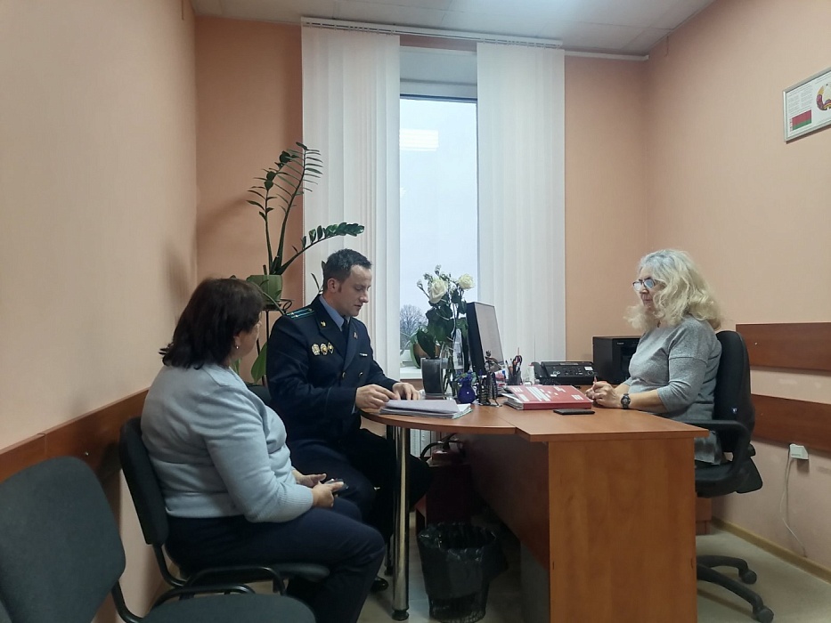 Встреча с прокурором Круглянского района