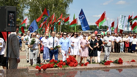 Митинг участников акции «Дорогами Славы»