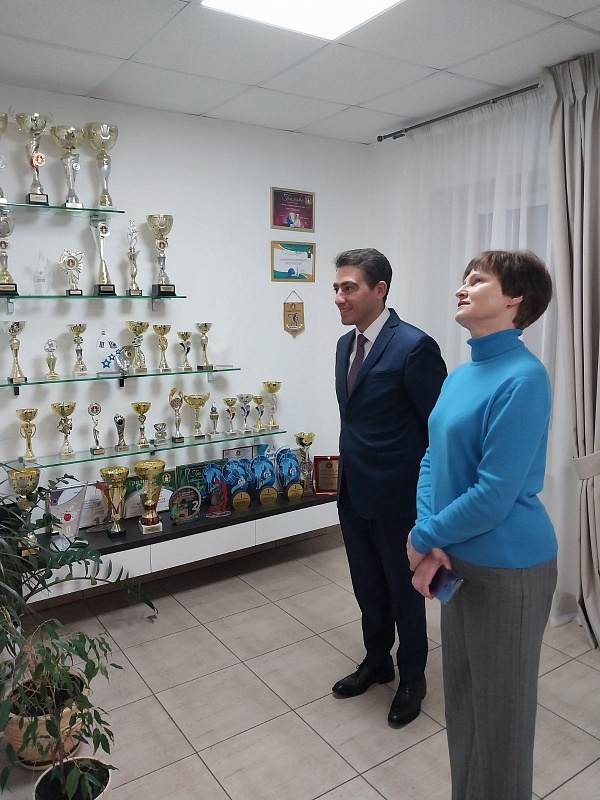 Делегация посетила ТНП Минской области