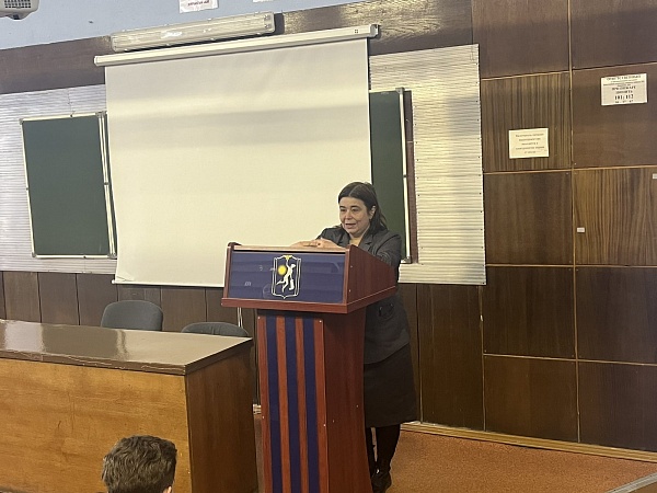 Встреча со студентами БТЭУ