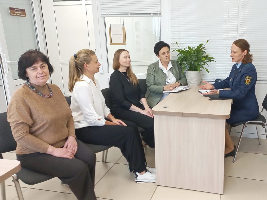 Встреча с представителем прокуратуры Новогрудского района