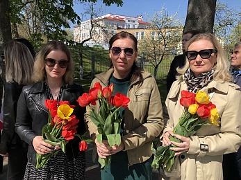 Нотариусы Гомельского нотариального округа присоединились к акции «Беларусь помнит. Помним каждого»