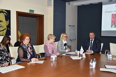Выездная встреча Витебской областной группы по правовому просвещению граждан состоялась в Полоцке