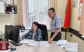 Встреча с представителем Погостского сельисполкома