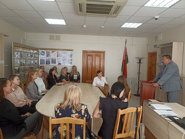 Посещение Государственного архива Гомельской области