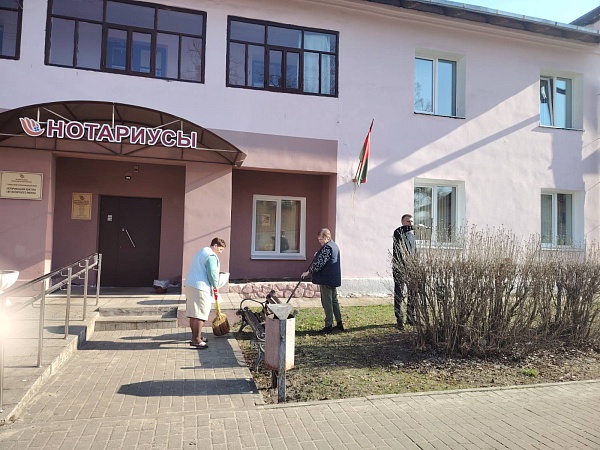 В Гомельской области прошел областной субботник