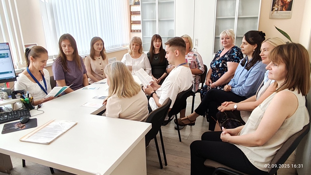 Информационная встреча нотариусов со специалистами расчетно-справочного центра № 6 г. Новобелицкого района г. Гомеля