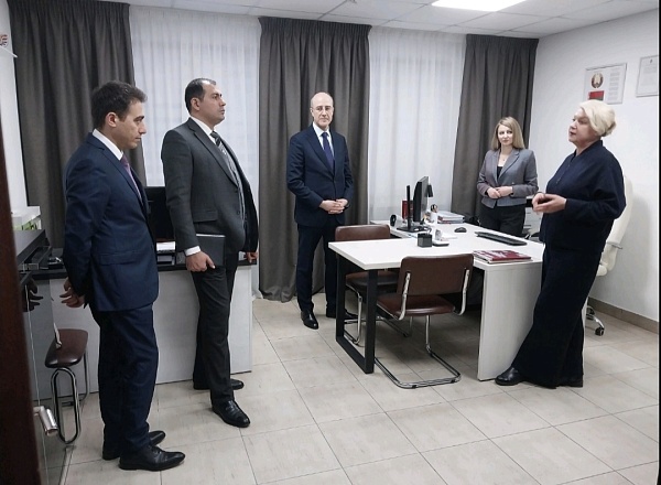 Делегация посетила ТНП Минской области