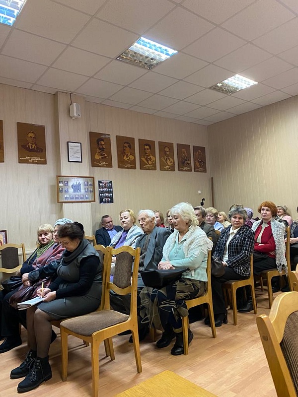 Встреча с ветеранами общественной организации "Белорусское общественное объединение ветеранов"