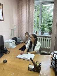 Рабочий визит в нотариальную контору  Столбцовского района Минской области