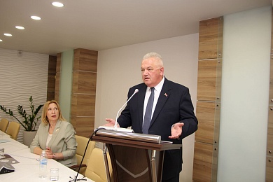 Новации избирательного законодательства: выступление Игоря Карпенко на встрече с нотариусами Беларуси
