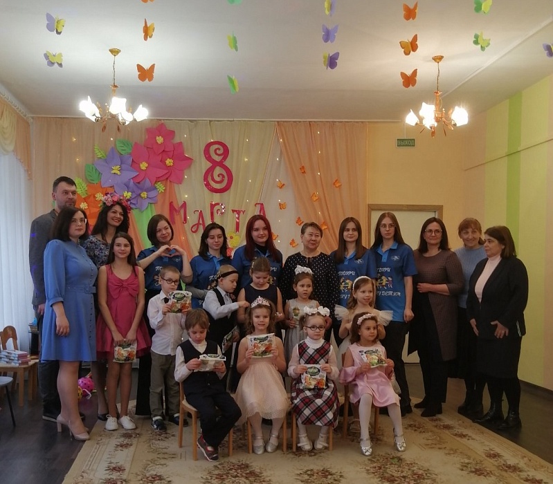8 марта в детском саду
