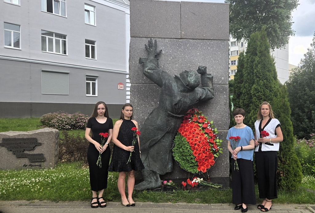 В память о жертвах Великой Отечественной войны