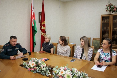 В Белорусской нотариальной палате обсудили вопросы противопожарной безопасности