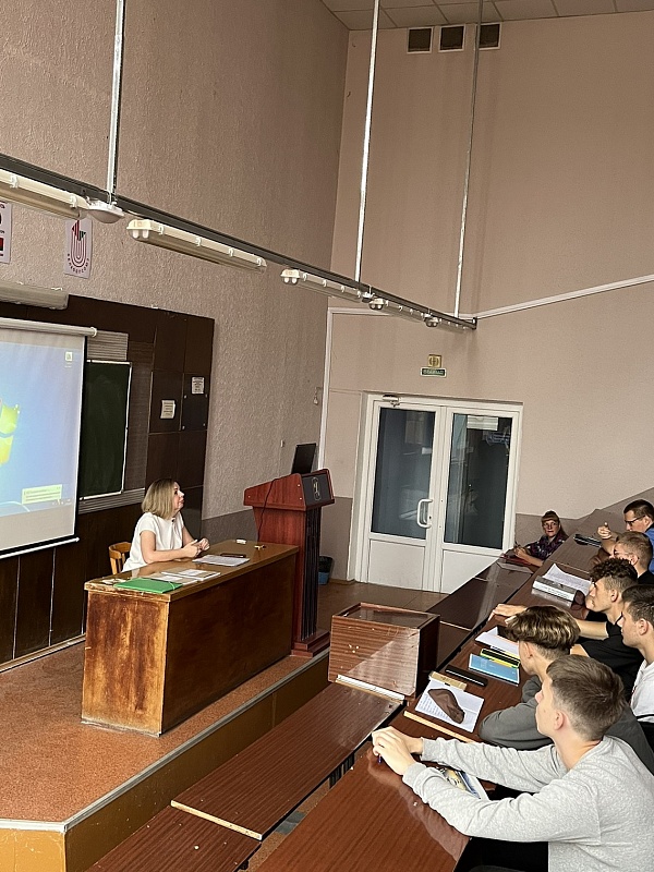 Встреча со студентами Белорусского торгово-экономического университета потребительской кооперации