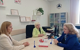 В Климовичском районе прошел выездной прием председателя Могилевской областной нотариальной палаты Инны Готиной