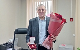 Чествуем юбиляра!!!